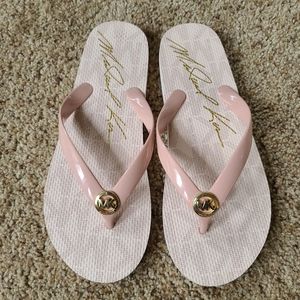 Michael Kors Slippers Flip Flop Size 8